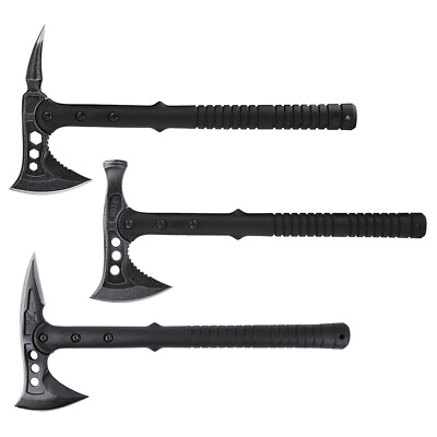 #ad 16in Outdoor Axe Tactical Tomahawk Hatchet Blade Stainless steel Survival Knife $20.95