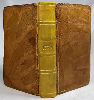 #ad Antique 1779 THE ROYAL KALENDAR Revolutionary War Era Almanac Historical Book $99.95