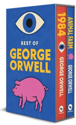 #ad Best of George Orwell Boxed Set Animal Farm amp; 1984 Set of 2 Books 2023 English $18.50