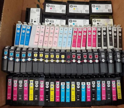 #ad Lot of 800 Virgin Empty Ink Cartridges for Redeeming for Staples Rewards CLEAN $180.00