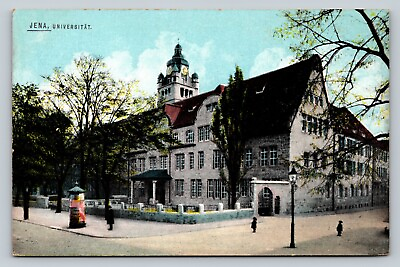 #ad Jena Thuringia Germany Friedrich Schiller University Jena VINTAGE Postcard $9.95