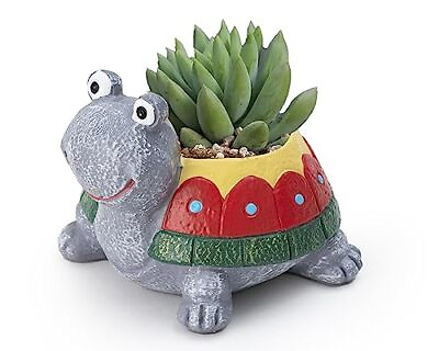 #ad Cute Turtle Succulent Plant Pots Small Animal Planter Pots for Succulents Air... $17.79