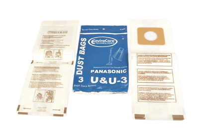 #ad Panasonic U amp; U 3 Upright Vacuum Bags 3 Pack $7.35