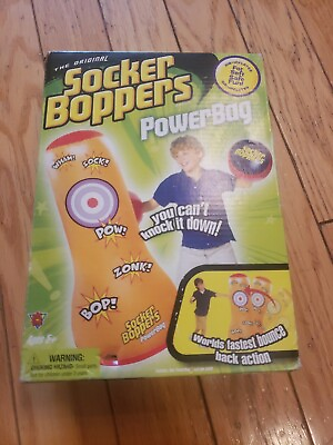 #ad Socker Boppers Bop Bag 4 Feet Tall The Original Brand New $10.99