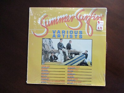 #ad SUMMER SURFIN#x27; Beach Boys Ventures Jan amp; Dean Honeys SEALED 1981 Vinyl LP $17.95