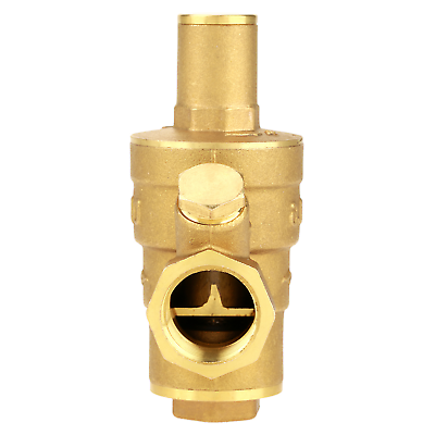 #ad Brass Adjustable Water Pressure Regulator For Tap Water Equipment ETZ $23.74