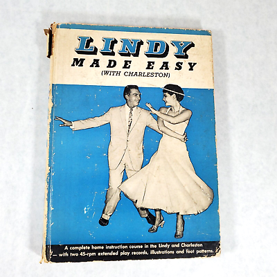 #ad Lindy Made Easy w Charleston Swing Dance Instructions 1 45rpms 1956 $34.99