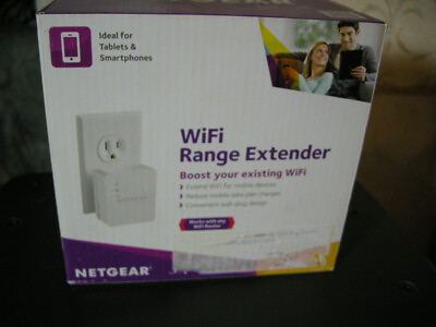 #ad NETGEAR WiFi Range Extender WN1000RP N150 Wall Plug in Design *NEW $15.99