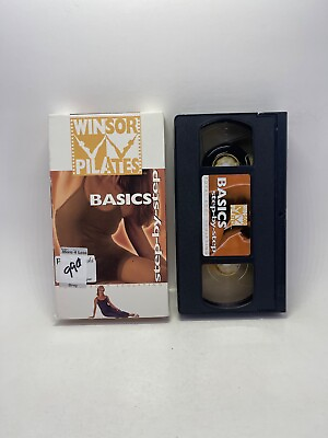 #ad Winsor Pilates Basics Step by Step Vhs Tape $9.36
