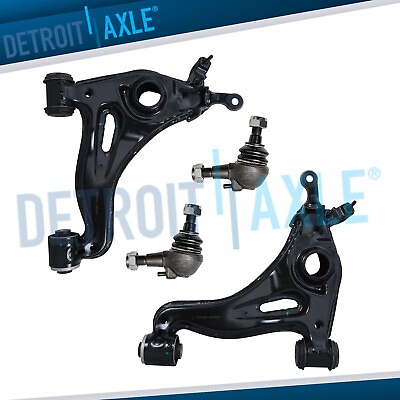 #ad Pair 2 Front Lower Control Arms w Ball Joints For Mercedes C220 C230 C280 C36 $186.71