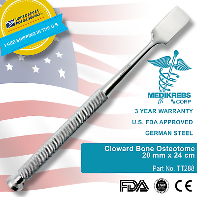 #ad Cloward Bone Osteotome 20 mm x 24 cm OR Grade Surgical Orthopedic Instruments $35.00