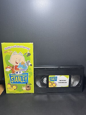#ad Stanley Playhouse Disney VHS Baby Pictures amp; Up The Apple Tree Learning Untested $6.99