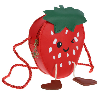 #ad Mini Crossbody Purse Kids Bags for Girls Strawberry Dropshipping $8.89