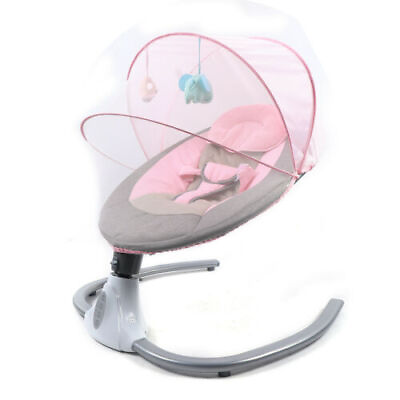 Electric Automatic Baby Bouncer Infant Rocking Chair Adjustable Swing Speeds $94.05