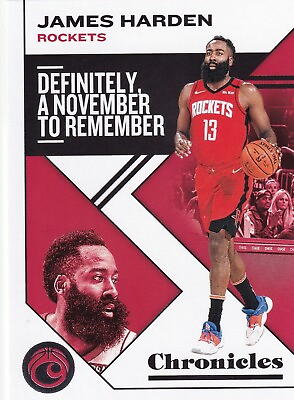 #ad 2019 Panini #2 James Harden NBA Houston Rockets Free Mystery Card $2.99