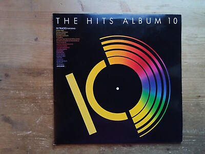 #ad The Hits Album 10 Very Good 2 x Vinyl LP Record Album HITS10 1989 Compilation GBP 10.00
