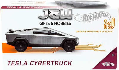 #ad Hot Wheels Tesla Cybertruck ID Car 1 64 $16.99