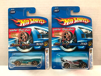#ad 2005 Hot Wheels Lot of 2 Faster Than Ever DROP TOPS First Editions FTE $8.99
