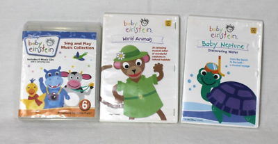 #ad Baby Einstein DVD CD Set Lot of 7 Music Sing amp; Play Collection Mixed Lot $9.98