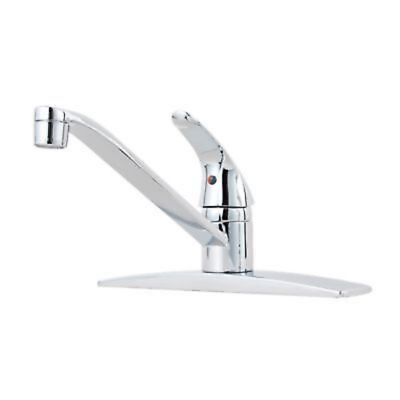#ad 1 Handle Kitchen Faucet Full line up Water Faucet In Polished Chrome for Laundry $76.11