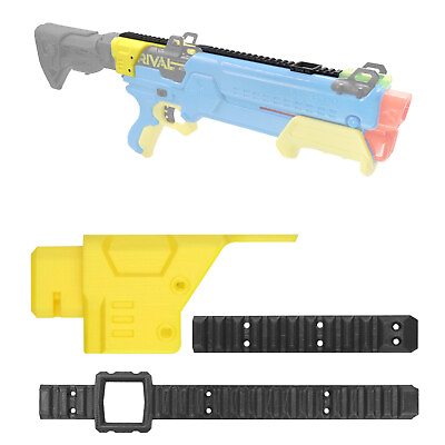 #ad AKBM Top Rail Buttstock Adapter kit for Nerf Rival Forerunner Blaster Modify Toy $21.64