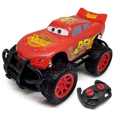 #ad kids car toy gift Cars 3 Lightning McQueen Remote Control Off Road Vehicle 1:18 AU $44.99