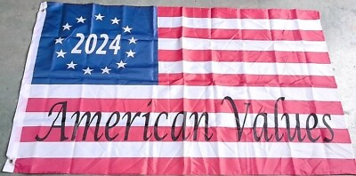 #ad 3x5 Flag 2024 American Values Election Flag Official Brand 3x5 $9.99