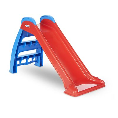 #ad Toddler Slide Easy Set Up Playset Indoor Outdoor Backyard Safe Toy For Kids $37.79