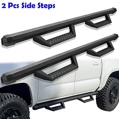 #ad For 2010 2023 TOYOTA 4 Runner Side Step 3 inch Nerf Bar Black Drop Running Board $170.89