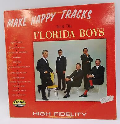 #ad Make Happy Tracks The Florida Boys Vinyl LP Record $10.99