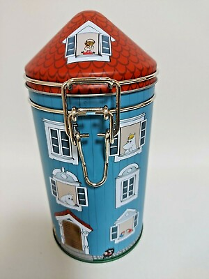 #ad Moomin Valley Park House Shaped Canister Can Japan Limited Edition $44.10