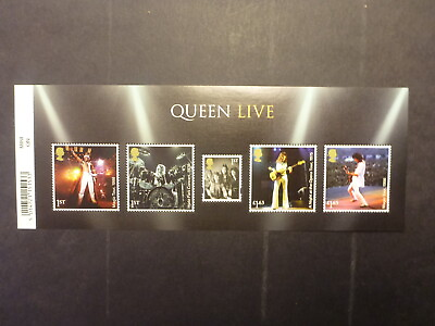 #ad GREAT BRITAIN 2020 QUEEN LIVE 5 STAMP MINI SHEET MINT STAMPS AU $17.00