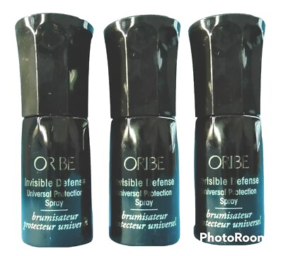#ad Oribe Invisible Defense Universal Protection Spray Travel Size 0.67 oz 3pc $15.99