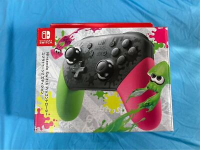 #ad Nintendo Switch Splatoon Edition 2 Pro Controller Official New Japan Game $124.56
