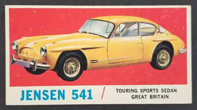 #ad Vintage 1961 Topps Sports Cars Card #64 Pretty Sharp $12.95