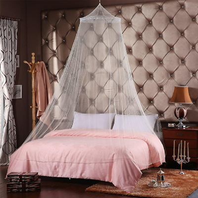 #ad 1PCS Mosquito Nets Insect Bug Protection Bed Canopy Elegant Lace Hanging Curtai $16.24