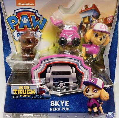 #ad Paw Patrol Big Truck Pups 2.5quot; Action Figure Playset Skye Hero Pup NEW 2023 $12.90