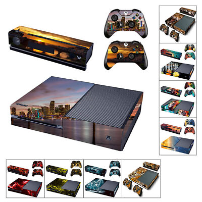 #ad 9 Style PVC Skin Decal Cover Sticker For XBox One Gaming Console Controller $10.22