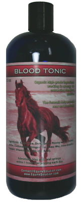 #ad Blood Tonic Improve Blood Chemistry 32oz Oral Liquid for Horses $40.00
