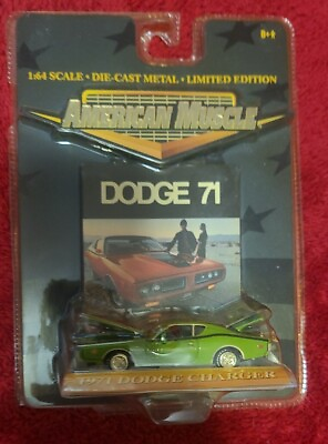 #ad 1971 Dodge Charger Limited Edition American Muscle by Ertl 1:64. New $12.99