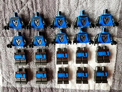 #ad Lot of 10 Lego Medieval Castle Black Falcon Minifigures From 21325 amp; 10305 $54.99