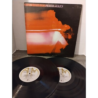 #ad It Is Time For Peter Allen 2 LP 1977 Aamp;M SP6508 Pop Soul Disco $6.49