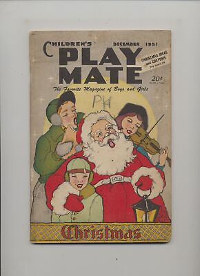 #ad Children#x27;s Play Mate Christmas Various 1951 Paperback $6.99