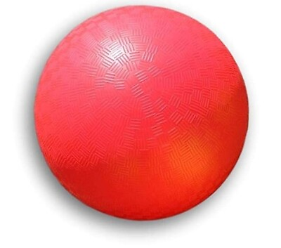 #ad Toys 8.5 inch RedColored Playground Ball 1 Red Ball $8.99