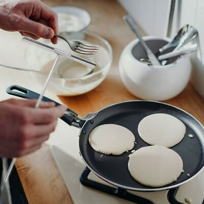 #ad pancake crepe scraper dough spreader Crepe Spreader Stainless Steel Polish $13.67