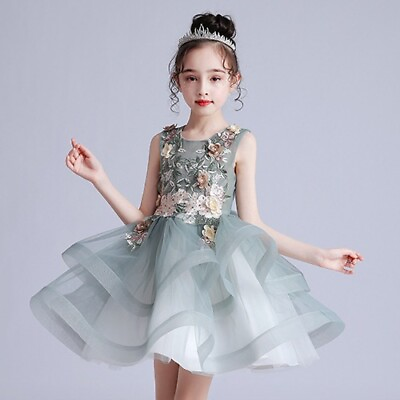 #ad Kids Girls Dresses For Costume Flower Girls Dress Children Girls Princess Dress $40.60
