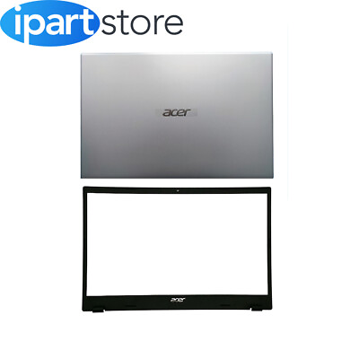 #ad New LCD Back Cover Front Bezel For Acer Aspire A115 32 A315 35 A315 58 Silver $58.88