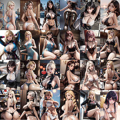 #ad Cosplay Poster 24quot; x 36quot; inch Anime Girl Model Prints Buy 2 get 1 Free Patr L $14.69