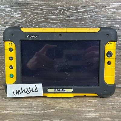 #ad Trimble Yuma Yellow 7“ Multi Touchscreen GPS Rugged Tablet Computer For Parts $105.66