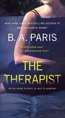 #ad The Therapist: A Novel Mass Market Paperback By Paris BA GOOD $4.09
